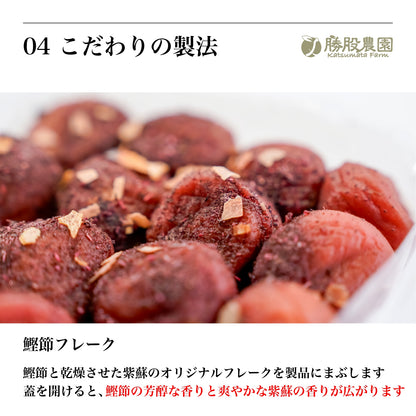 紀州南高 かつお梅 塩分8% 250g 全国送料無料