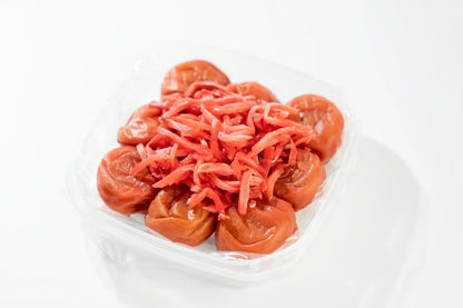 【単品】紅しょうが梅 + 特宝 はちみつ梅8%